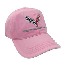 Chevrolet Corvette C7 Logo Pink Baseball Hat Cap …