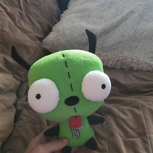 Invader Zim inspiriert handgefertigt MÄDCHEN Plüschtier Invader Zim Stofftier ZIM Plüschtier - Bild 1 von 4