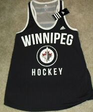 Winnipeg Jets Womens Adidas Tank Top Shirt sz. Adult Small New Nhl Hockey