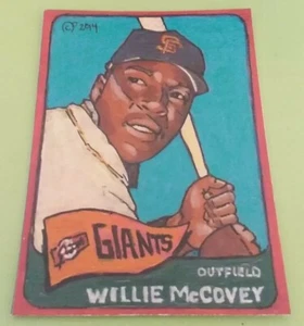 Baseball Art Card Print of Willie McCovey, 65 - Picture 1 of 2