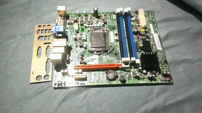 Placa madre y escudo de escritorio Acer H57H-AD Veriton X498G LGA 1156 con CPU i3-540 Foto 1 de 4