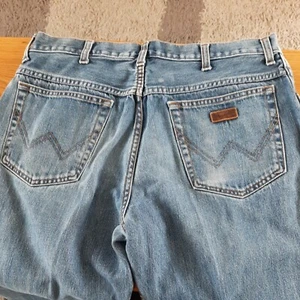 WRANGLER JEANS....W36 L32....ZIP FLY... - Picture 1 of 4
