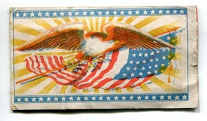 Estuche de agujas Sharp’s de colección, tema patriótico, batalla naval, ¿guerra hispanoamericana? - Imagen 1 de 5