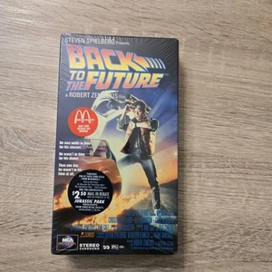 Back To The Future VHS Tape 1994 McDonald’s PROMO New Sealed - Picture 1 of 7