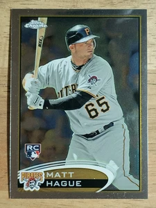 2012 Topps Chrome #190 Matt Hague RC - Bild 1 von 2