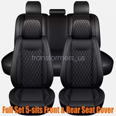 For Mercedes Benz E300 E350 E550 Full Set Front & Rear Protector Cushions Black - Image 1 of 4