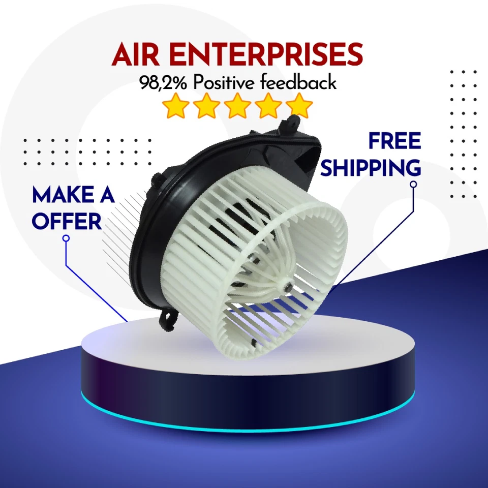 Soplador Motor A/C AUDI A4 97-02; VOLKSWAGEN PASSAT 98-04 Foto 1 de 1