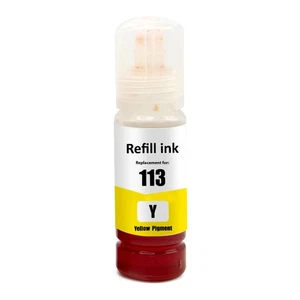 1 Yellow PrinterInk Bottle 70ml  for Epson EcoTank ET-16600, ET-5150, ET-5850 - Picture 1 of 3