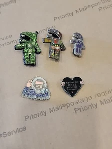 Lote de 5 Pin Twiddle Frankie Scuba Jerry Garcia & Going To Hell Edición Limitada  - Imagen 1 de 12
