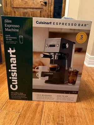 Máquina de café espresso delgada Cuisinart Espresso Bar Collection EM160 Foto 1 de 2