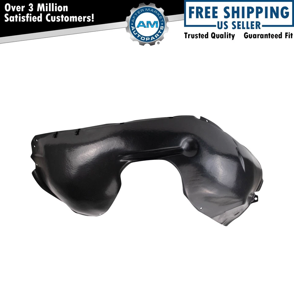 Guardabarros interior delantero izquierdo negro para Volvo S40 2004-2011 VO1250100 Foto 1 de 4