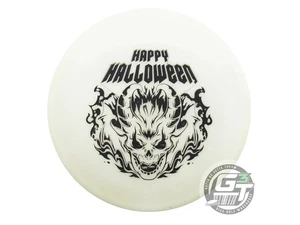 Gebrauchte Legacy Discs HAPPY HALLOWEEN Glow Gauge 180g Black Stamp Midrange Golf Disc - Bild 1 von 2