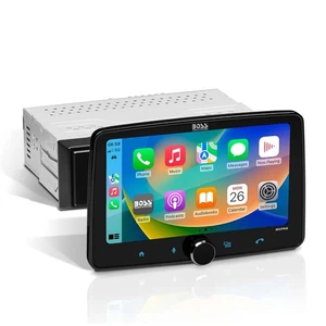 Boss Audio BCPA8 1-DIN Digital Receiver w/ Wireless Apple CarPlay & Android Auto - Picture 1 of 3