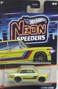 2025 Hot Wheels “ NEON SPEEDERS BMW 2002 8/8 - Picture 1 of 4