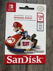 SanDisk MicroSDXC - 128Go pour Nintendo Switch - Neuf scellé - Photo 1 sur 2