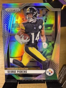 2024 Panini Prizm #243 George Pickens Silver Silver Prizm - Picture 1 of 2
