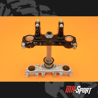 90-02 2002 XR200R XR200 OEM triple árbol vástago de dirección superior inferior abrazaderas de horquilla Foto 1 de 4
