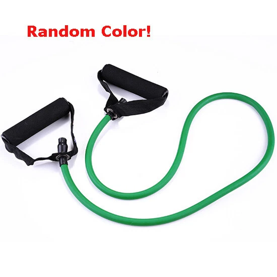 Exercise Latex Resistance Band Fitness Stretch Training Yoga Tube Home Workout