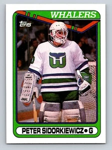Peter Sidorkiewicz 1990-91 Topps #14 Hartford Whalers - Picture 1 of 2