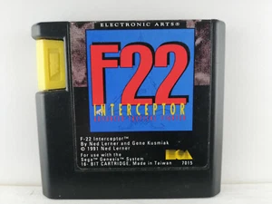 F22 Interceptor - Mega Drive - 1991 - Japan Import - Picture 1 of 2