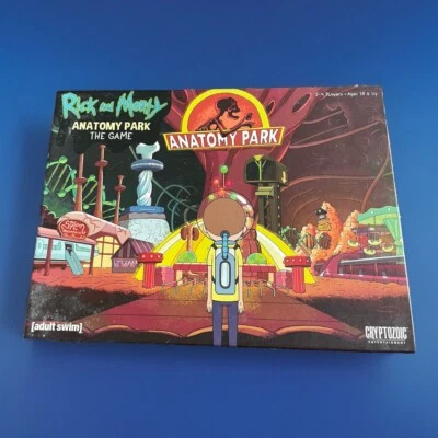 Rick and Morty Anatomy Park The Game Board Adulto nadar entretenimiento criptozoico Foto 1 de 4