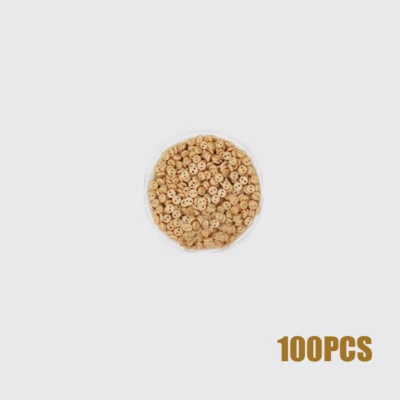 Mini botones redondos de 4 mm 100 un. para hágalo usted mismo manualidades muñeca ropa zapatos ropa costura Foto 1 de 4