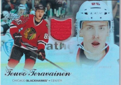2014-15 Fleer Showcase Flair Jerseys #53 Teuvo Teravainen R0 - Image 1 of 2