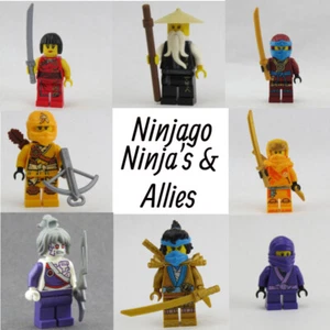 LEGO NINJAGO NINJA's & Allies  Nya  Wu Sensai Skylor MANY MORE - Picture 1 of 69