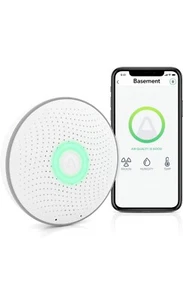 Airthings Wave Radon 1st - Smart Radon Detector with Humidity & Temperature ... - Picture 1 of 4