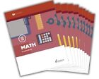 Alpha Omega Lifepac Math 4th Grade Student Workbooks (Work Texts) Set - NEW!