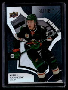 2021 UD Allure Black Rainbow Kirill Kaprizov #40 Minnesota Wild - Picture 1 of 2