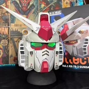 Anime Mobile Suit Gundam RX-78 Cosplay Wearable Helmet Mask Light up Collection - Picture 1 of 13
