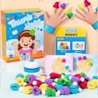 Thumb Cap Game Toy Improve Hand Coordination Color Recognition Educational