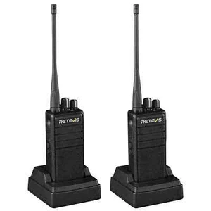 2 * Retevis RB24 Cyfrowe bezpośrednie częstotliwości dalekiego zasięgu UHF Ręczne 2-drożne radio + USB - Zdjęcie 1 z 4