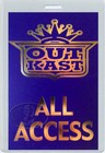 OUTKAST 2003 Tour Laminated Backstage Pass Andre 3000 Big Boi