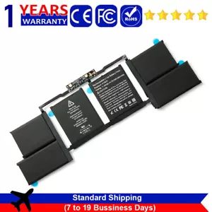 Batterie A1820 A1707 pour Apple MacBook Pro 15'' fin 2016 mi 2017 EMC 3072 76Wh - Photo 1/8
