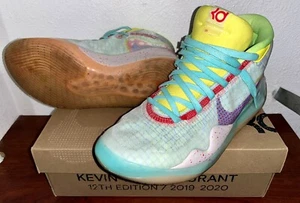 Pre-Owned Nike KD 12 Peach Jam Sz 9M EYBL - Picture 1 of 10