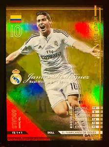 2014-15 Panini SEGA WCCF Top Scorer James Rodriguez Real Madrid refractor card - Picture 1 of 1