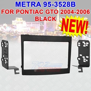 KIT DE TABLERO DE INSTALACIÓN SIMPLE/DOBLE DINÁMICA METRA 95-3528B PARA PONTIAC GTO seleccionado 2004-06 - Imagen 1 de 10