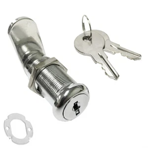 LOT OF 5 FLAT KEY CAM LOCK 1 3/8" ARCADE CABINET BOX KIOSK DRAWER 9100-1-KD - Picture 1 of 2