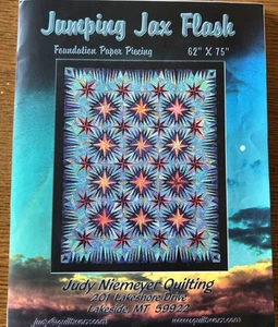 Jumping Jax Flash-Judy Niemeyer -foundation paper Piecing quilt pattern - Picture 1 of 4