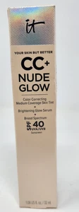 IT Cosmetics CC+ Nude Glow SPF 40 Foundation 1.08oz / 32ml NEW in Box - Picture 1 of 4