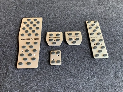 Almohadillas de pedal manuales Mercedes-Benz W140 W202 W203 W210 W211 W220 AMG Foto 1 de 4