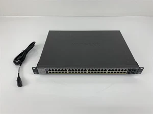 Conmutador profesional administrado inteligente Netgear ProSafe GS752TPv2 48 puertos Gigabit PoE+ - Imagen 1 de 9