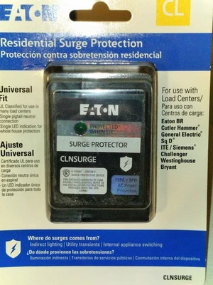Dispositivo de protección contra sobretensiones residencial Eaton ajuste universal CLNSURGE NUEVO Foto 1 de 2