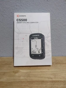 CS500 Bike Computer Wireless, 2.6 Inch LCD GPS Cycling Computer with Route Na... - Afbeelding 1 van 2
