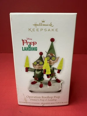 NEW 2011 Hallmark Keepsake Ornament Operation Rooftop Prep from Prep and Landing - Image 1 of 2