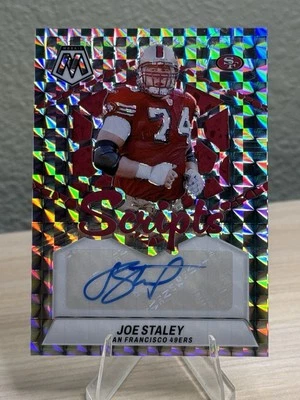 Mosaico Panini 2024 - Scripts Joe Staley #SC-JSY (AU) - Imagem 1 de 2