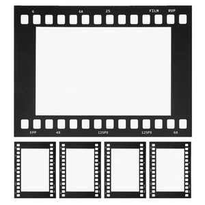  5pcs Filmstrip Picture Frame: DIY 6 Inch Photo Frame Collage - Cardboard - Picture 1 of 12