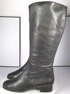 Fitzwell Damen hohe braune Leder kniehohe Reitstiefel Stretch Z33400, 9 NEU! - Bild 1 von 18